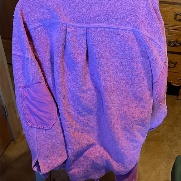 Pink Free People Ruby Button Down - Picture 4 of 7